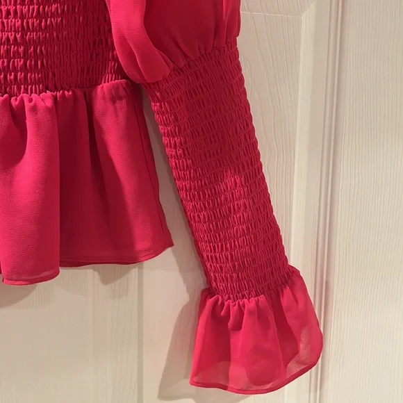 Pink Ruched Top - Picture 2 of 2